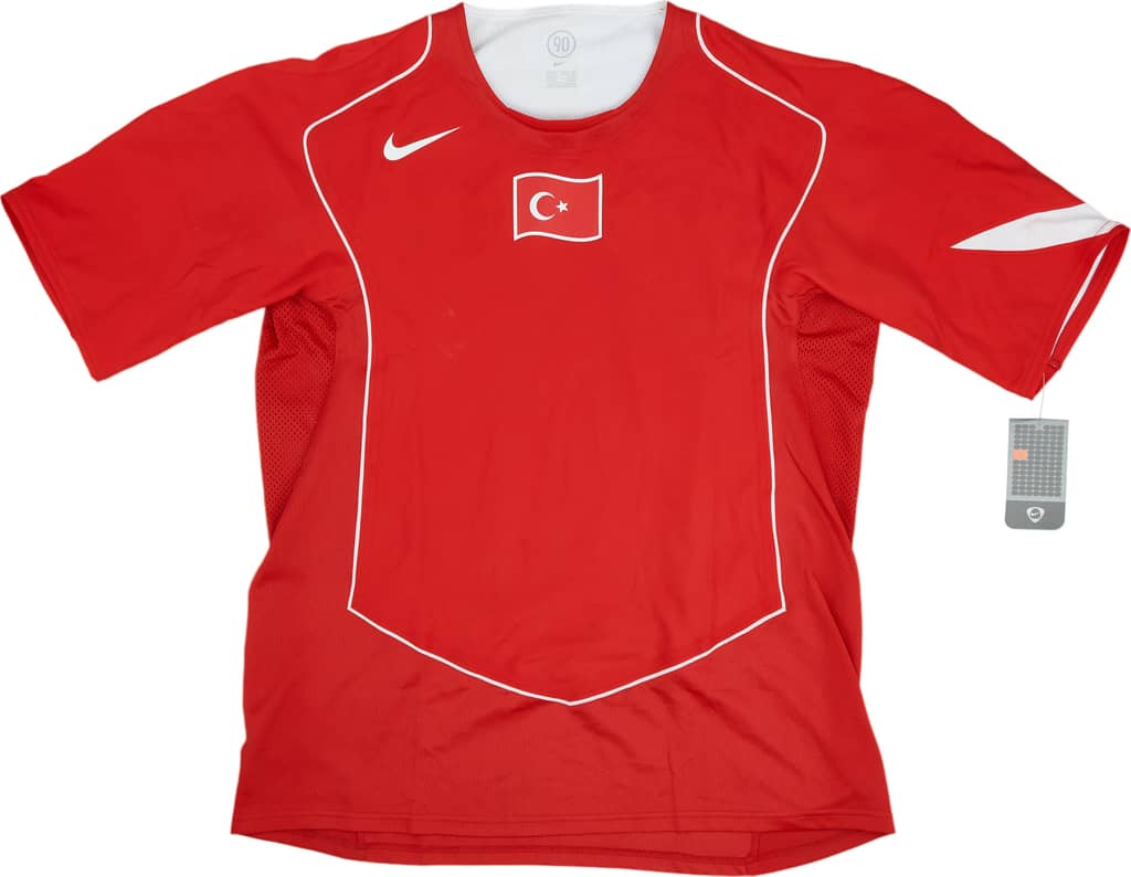 2004-06 Turkey Player Issue Home Shirt (XL)