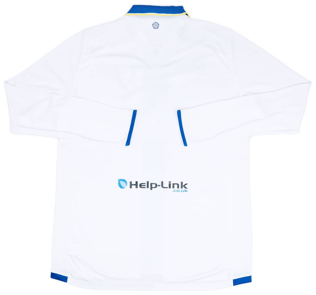 2013-14 Leeds United L/S Home Shirt - 9/10 - (3XL)