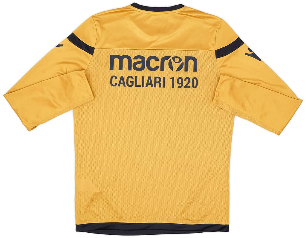 2018-19 Cagliari Player Issue L/S Training Shirt -#29 - 7/10 - (XL)
