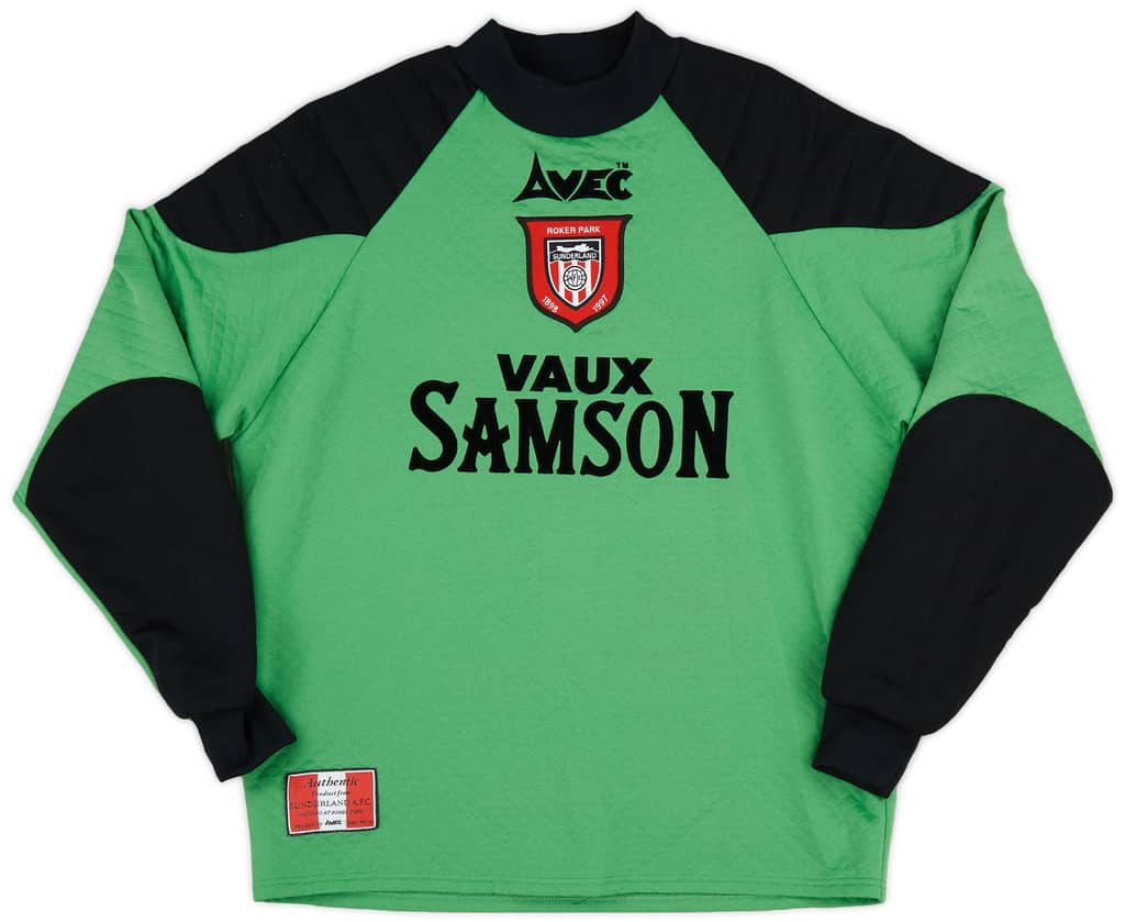 1996-97 Sunderland GK Shirt - 9/10 - (S)