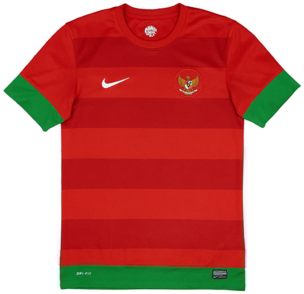 2012 Indonesia Home Shirt - 9/10 - (S)