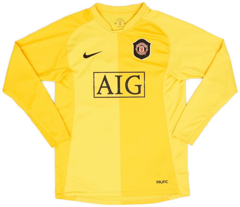 2006-07 Manchester United GK Shirt - 7/10 - (L.Boys)