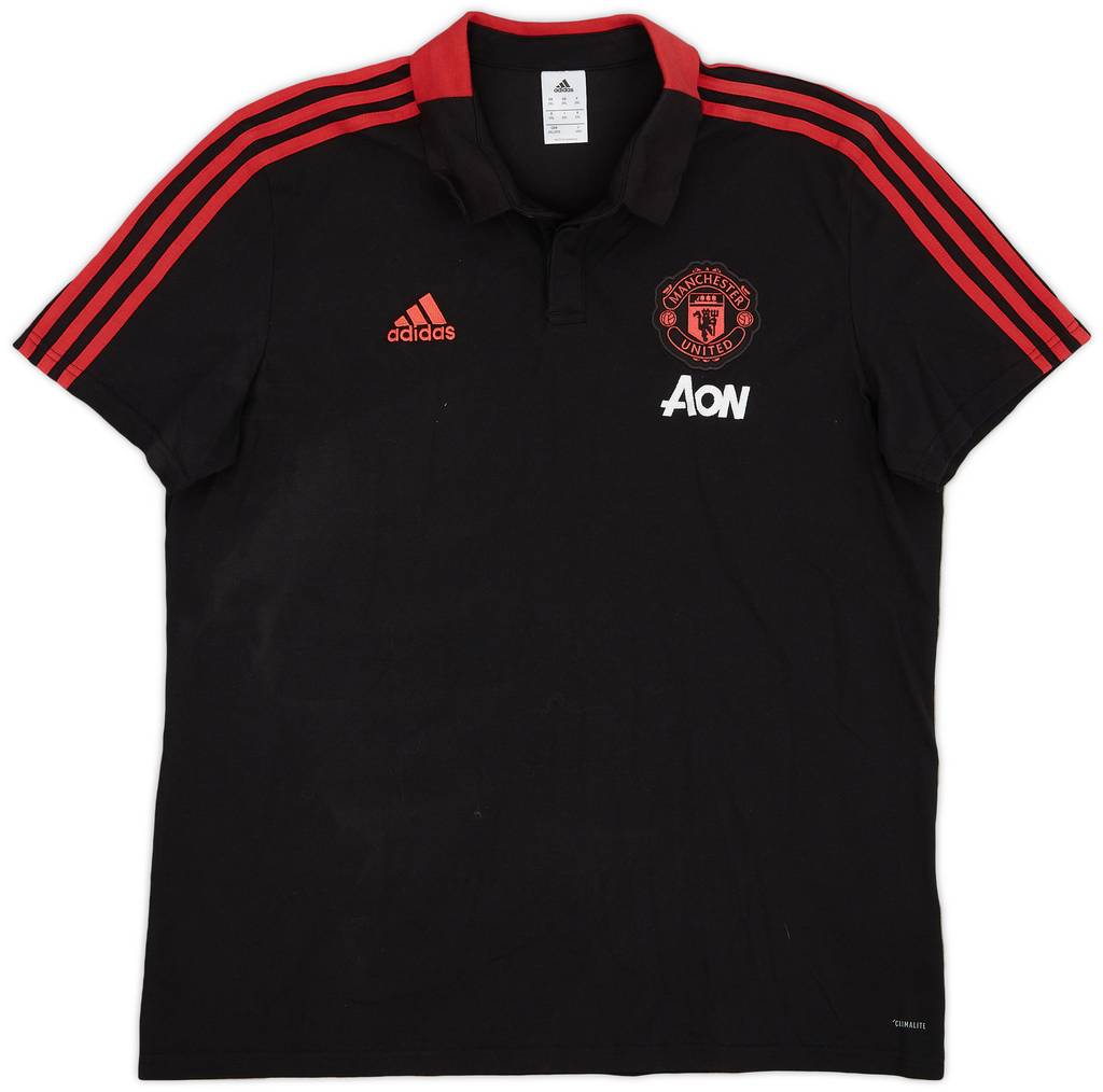 2018-19 Manchester United adidas Polo Shirt - 8/10 - (XXL)