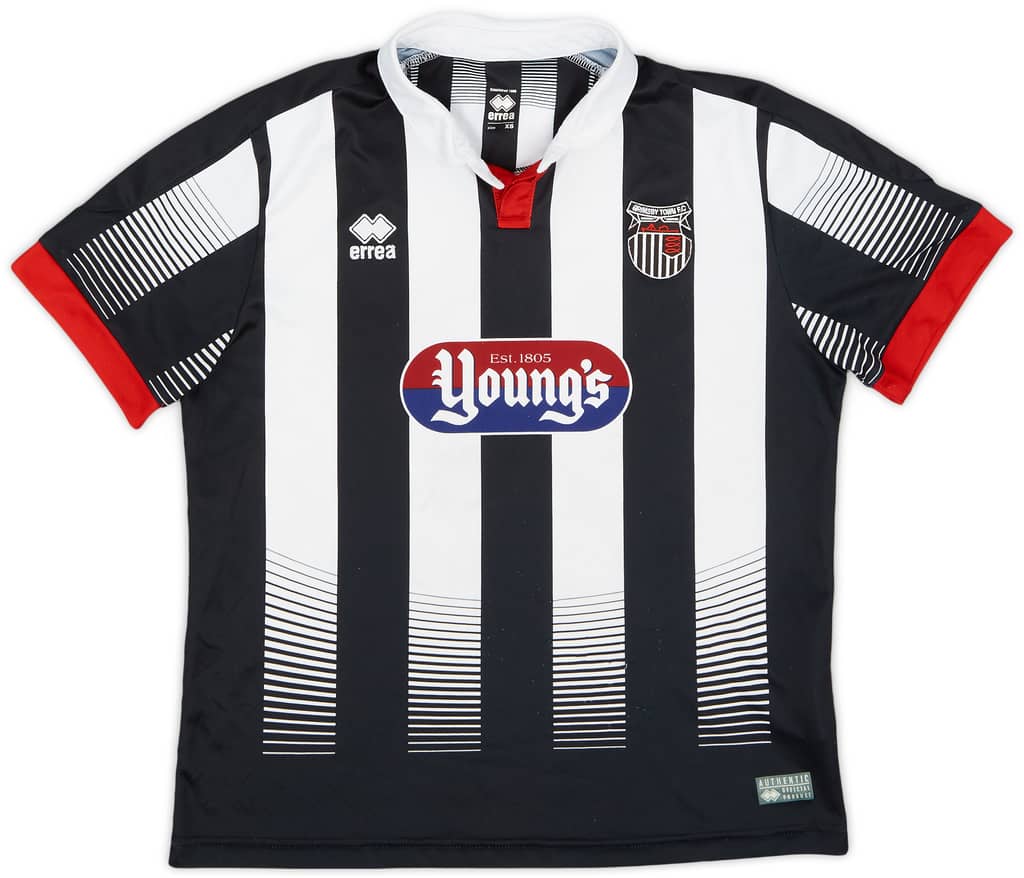 2016-17 Grimsby Town Home Shirt - 7/10 - (XS)