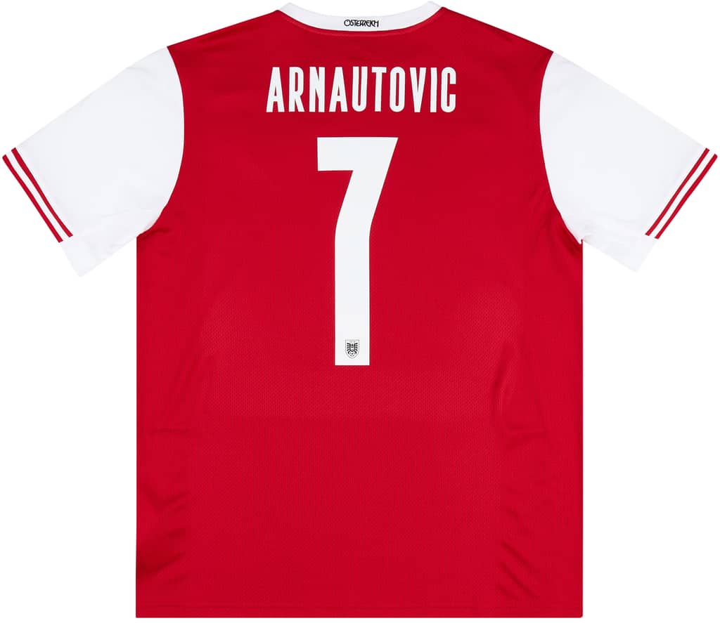 2020-21 Austria Home Shirt Arnautovic #7