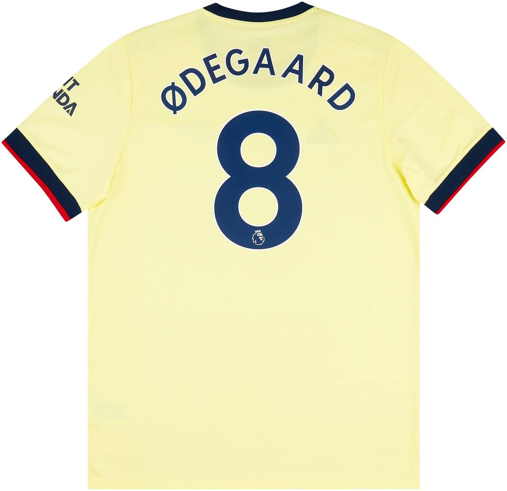 2021-22 Arsenal Away Shirt Ødegaard #8