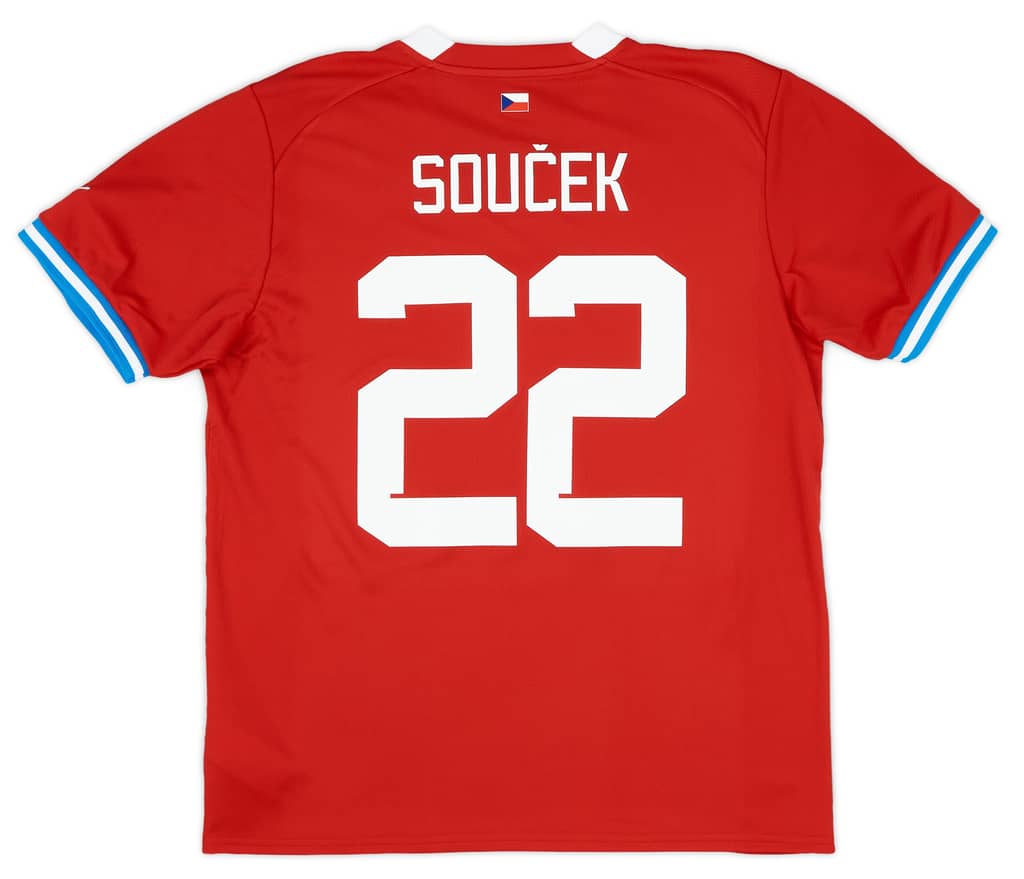 2022-23 Czech Republic Home Shirt Soucek #22