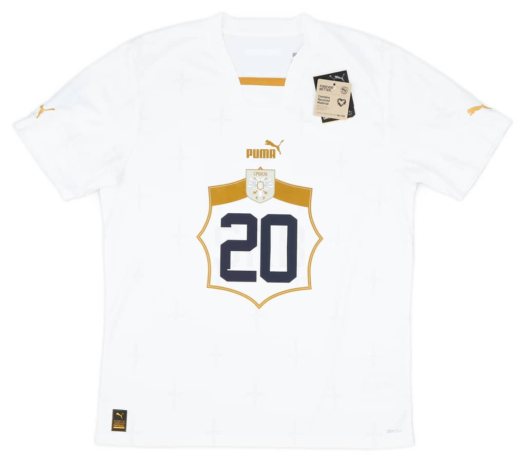 2022-23 Serbia Away Shirt Sergej #20