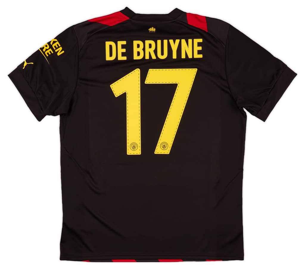 2022-23 Manchester City Away Shirt De Bruyne #17