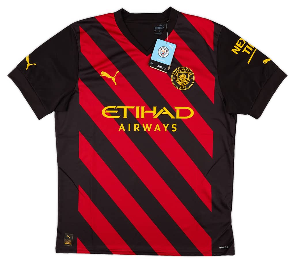 2022-23 Manchester City Away Shirt De Bruyne #17