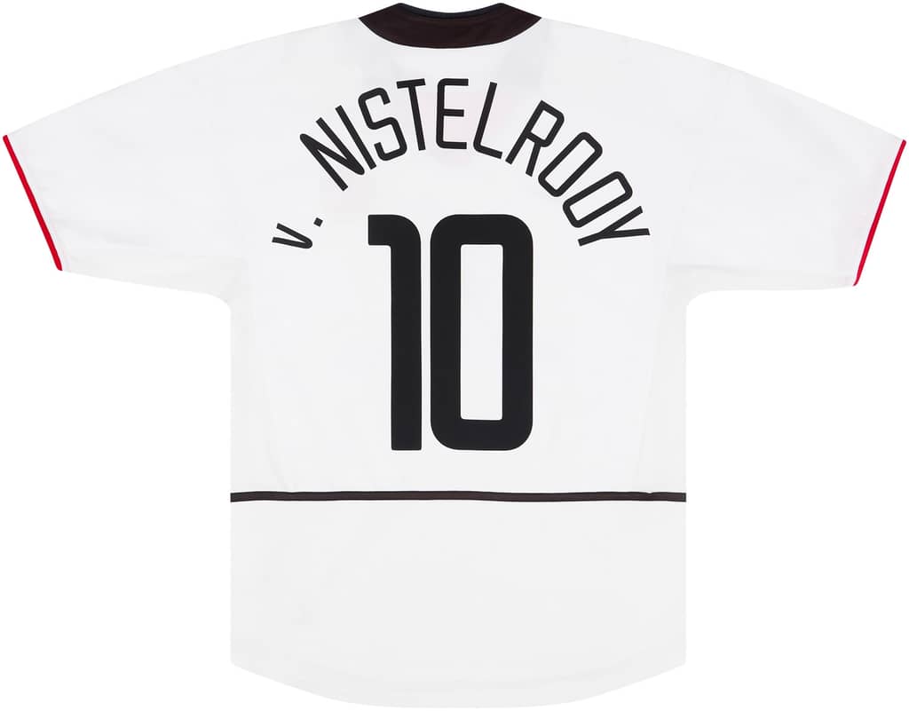 2002-03 Manchester United Away Shirt V.Nistelrooy #10