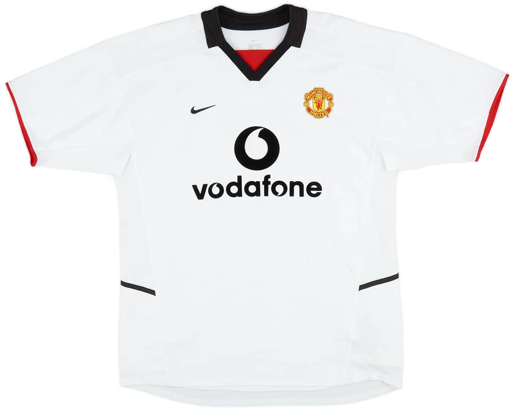 2002-03 Manchester United Away Shirt Beckham #7
