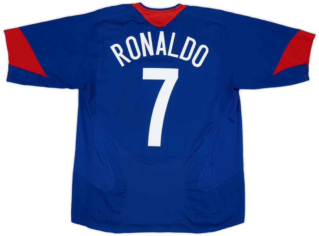 2005-06 Manchester United Away Shirt Ronaldo #7 - 8/10 - (S)