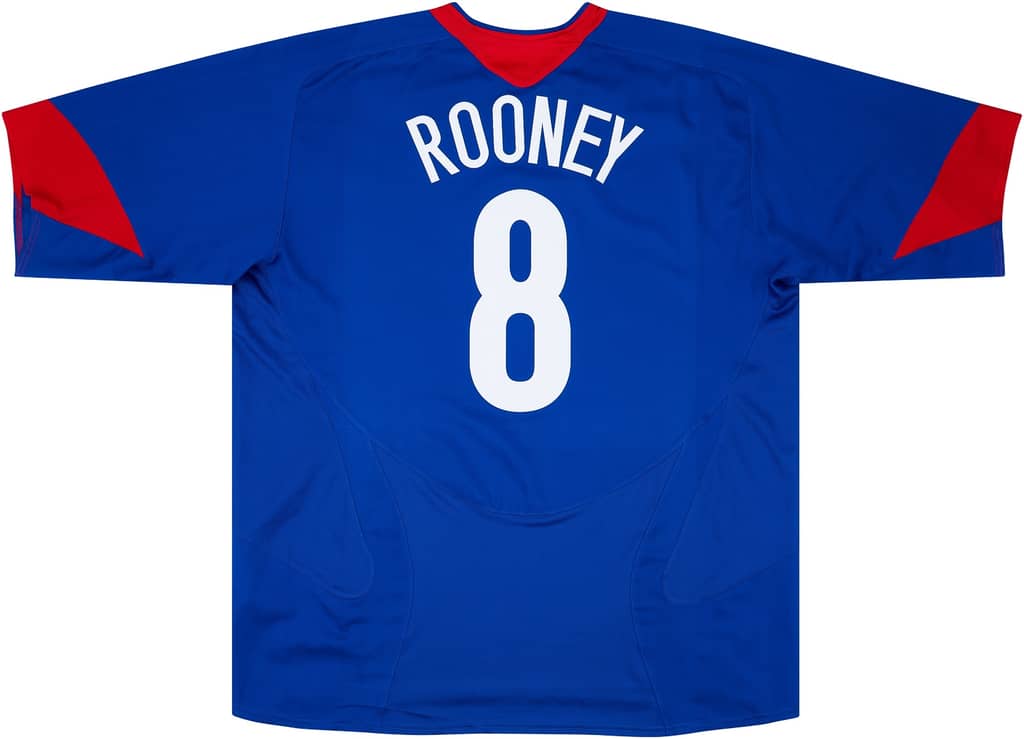 2005-06 Manchester United Away Shirt Rooney #8