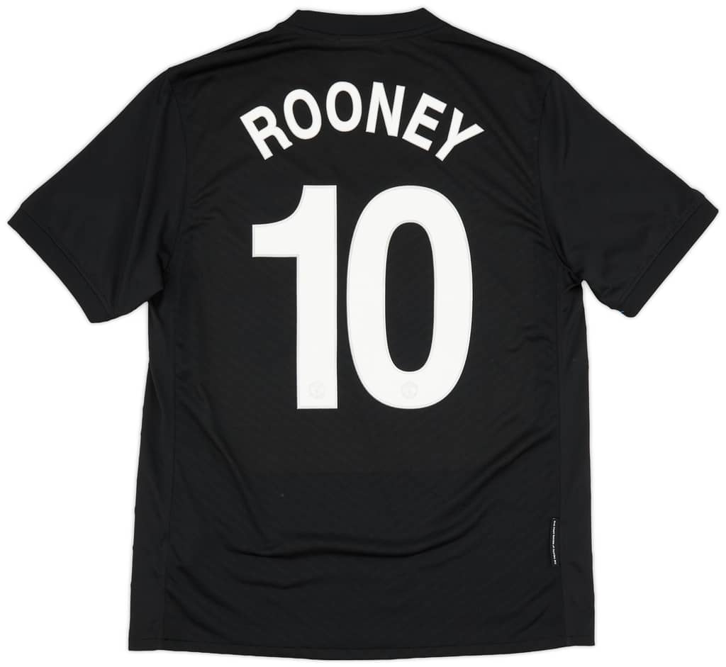 2009-10 Manchester United Away Shirt Rooney #10 - 8/10 - (S)