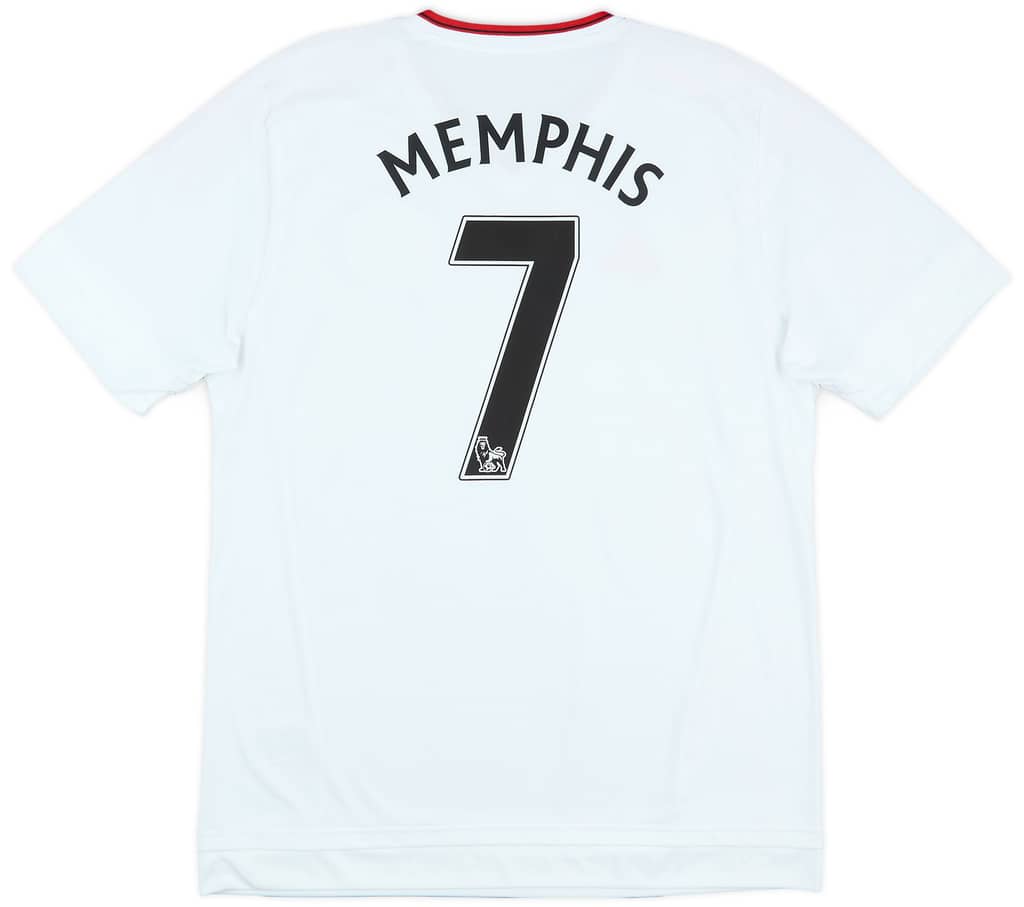 2015-16 Manchester United Away Shirt Memphis #7 - 8/10 - (S)