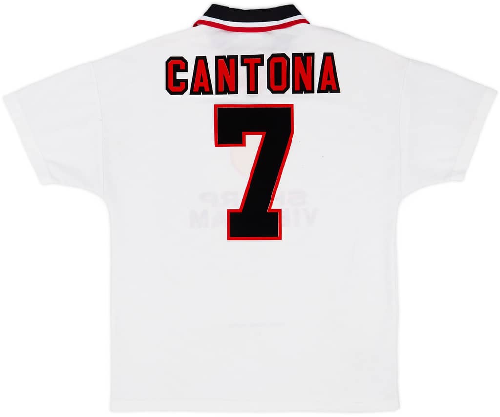 1996-97 Manchester United Away Shirt Cantona #7