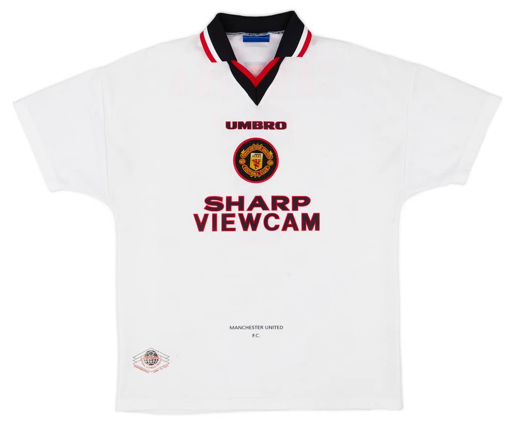1996-97 Manchester United Away Shirt Cantona #7