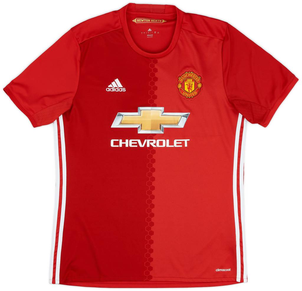 2016-17 Manchester United Home Shirt 