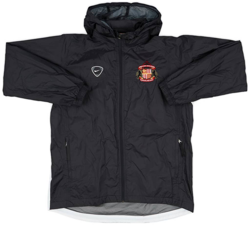 2000-01 Sunderland Nike Hooded Rain Jacket - 8/10 - (XL.Boys)