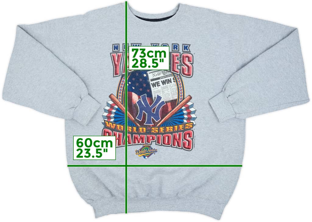 1996 New York Yankees World Series Champions Starter Sweat Top - 9/10 - (XL)