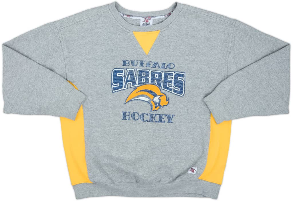 2006-10 Buffalo Sabres SportCo Authentic Sweat Top - 7/10 - (L)