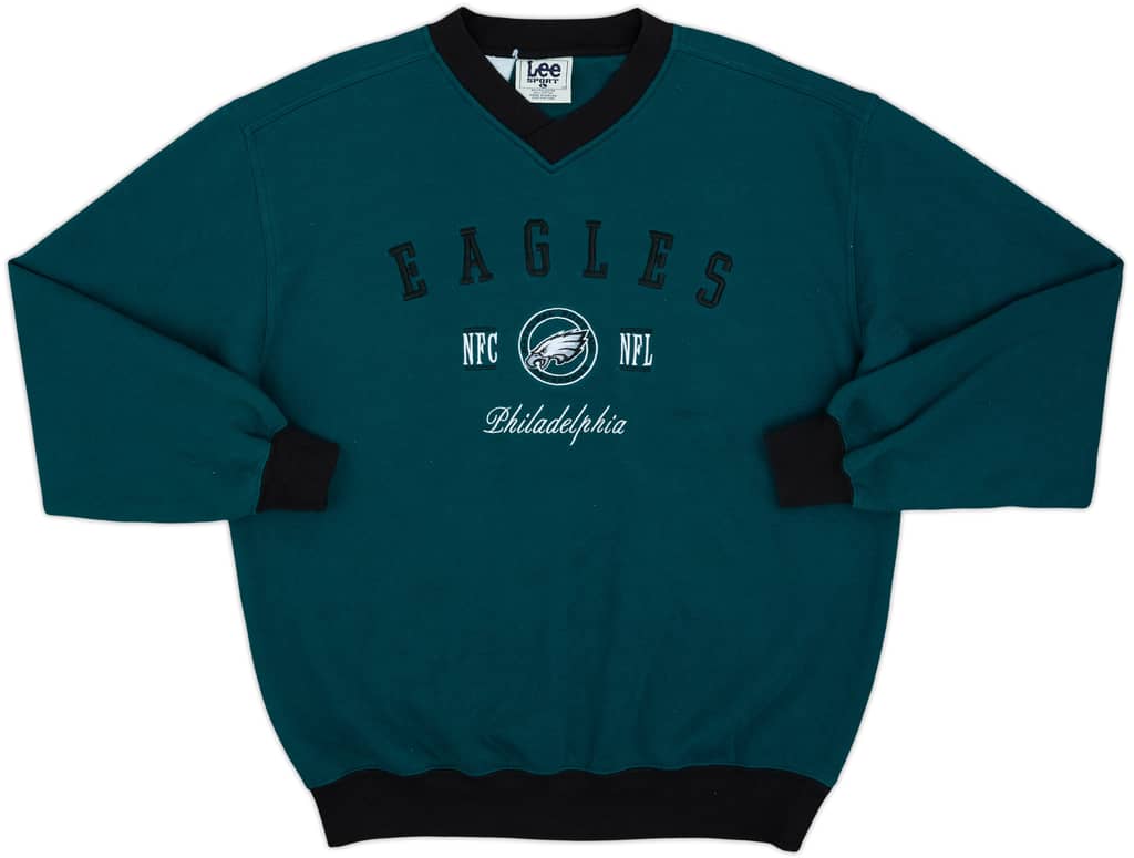2001 Philadelphia Eagles Lee Sport Sweat Top - 8/10 - (L)