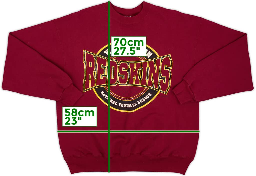 1998 Washington Redskins Hanes Sweat Top - 8/10 - (XL)