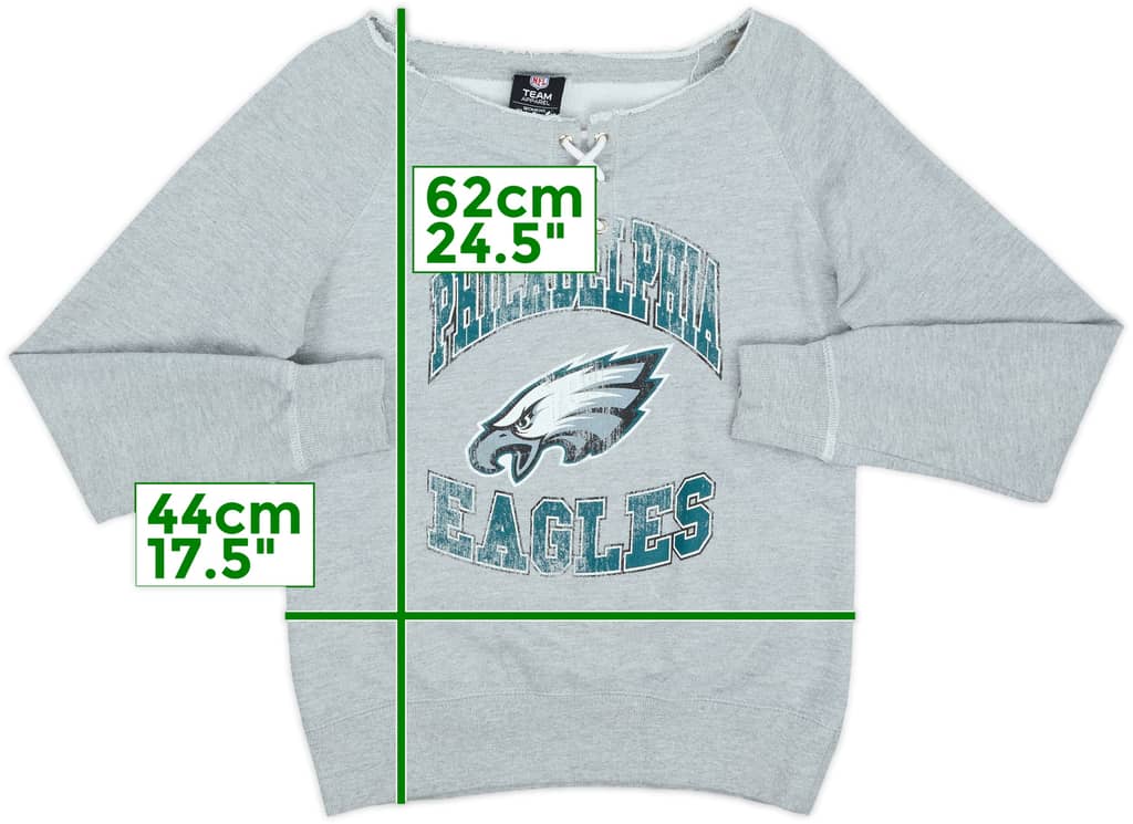 2012 Philadelphia Eagles NFL Sweat Top Womens - 6/10 - (M)