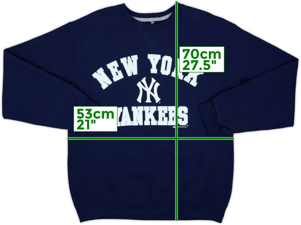 2012 New York Yankees Stitches Sweat Top - 8/10 - (M)