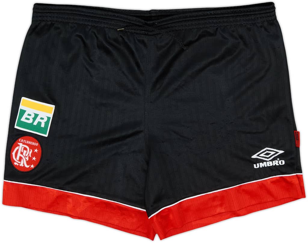 1997-98 Flamengo Home Shorts - 8/10 - (L)