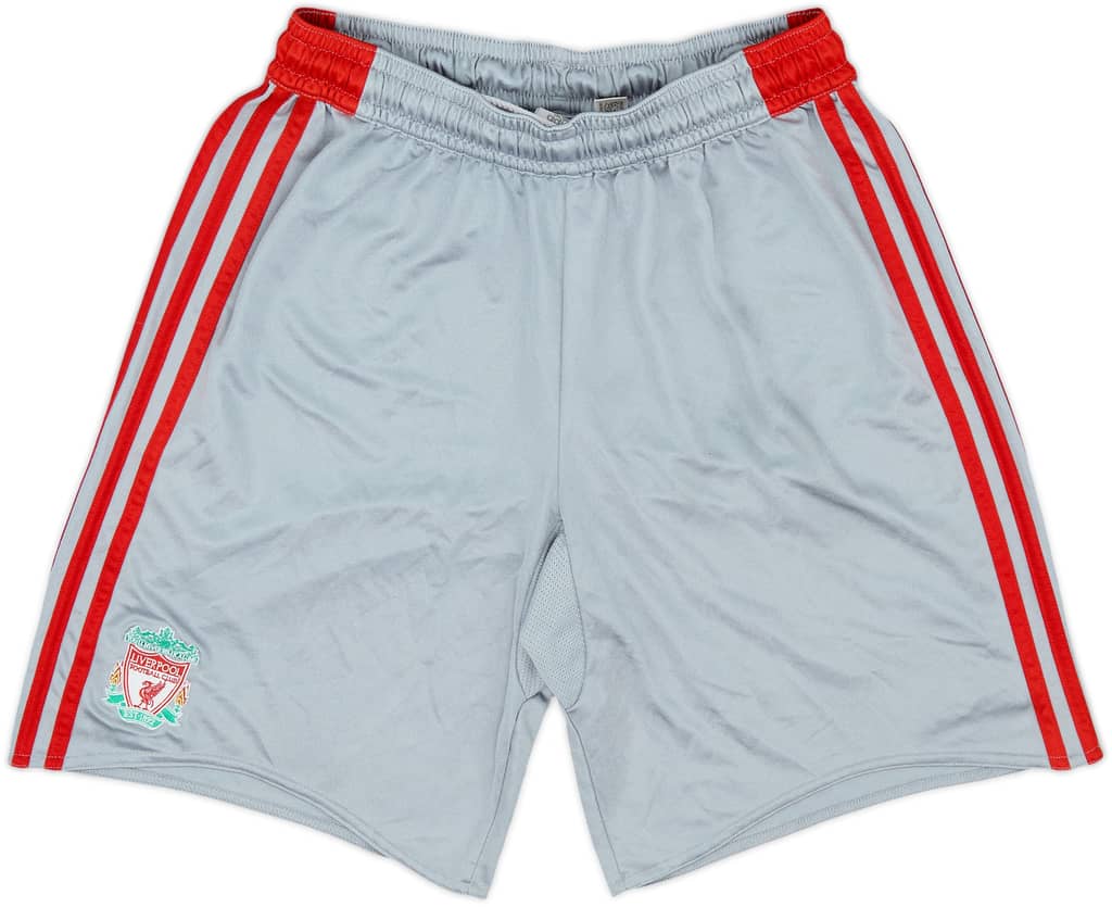 Shorts de visitante del Liverpool 2008-09 - 8/10 - (M)