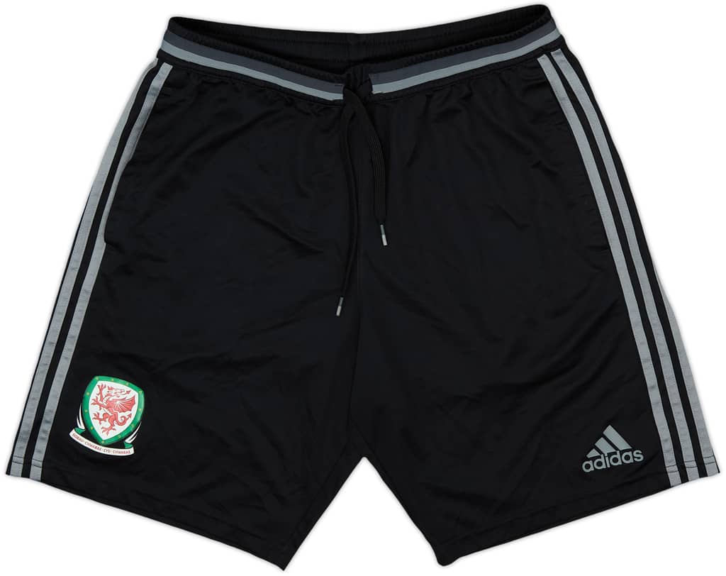 2016-17 Wales adidas Shorts de entrenamiento - 10/10 - (M)