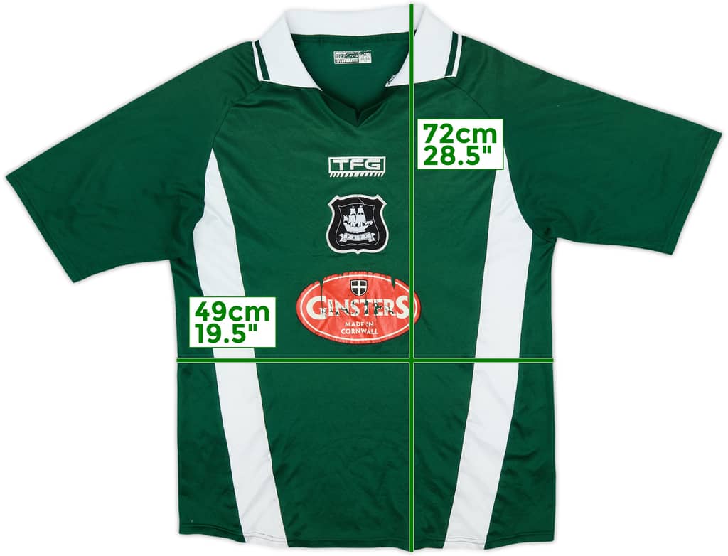 2003-05 Plymouth Home Shirt - 5/10 - (M)
