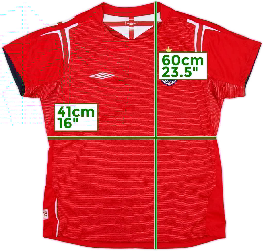 2004-06 England Away Shirt - 10/10 - (Women's S)