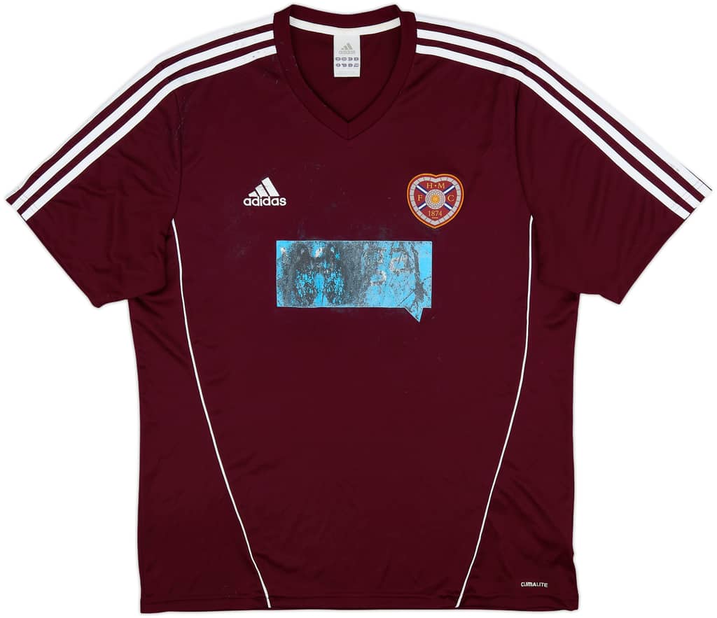 2012-13 Hearts Home Shirt - 4/10 - (XL)