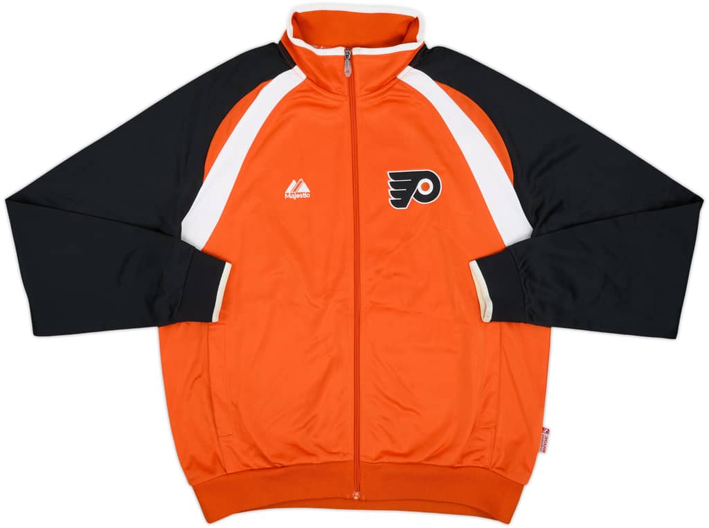 2011-12 Philadelphia Flyers Majestic Track Jacket - 7/10 - (L)
