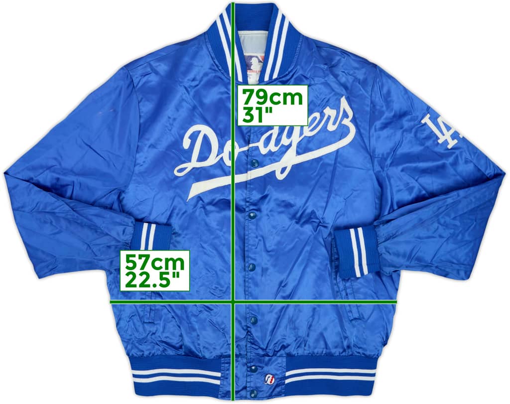 1990s LA Dodgers Shain Satin Varsity Jacket - 8/10 - (XL)