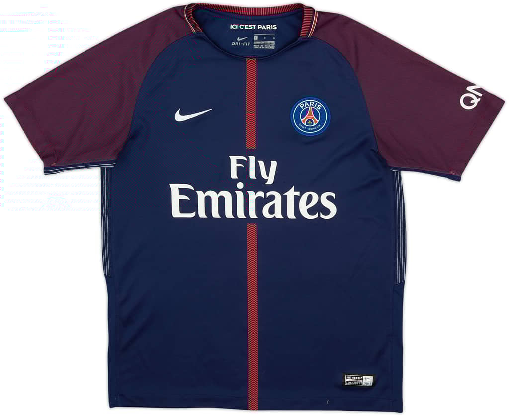 2017-18 Paris Saint-Germain Camiseta Local - 7/10 - (L. Niños)