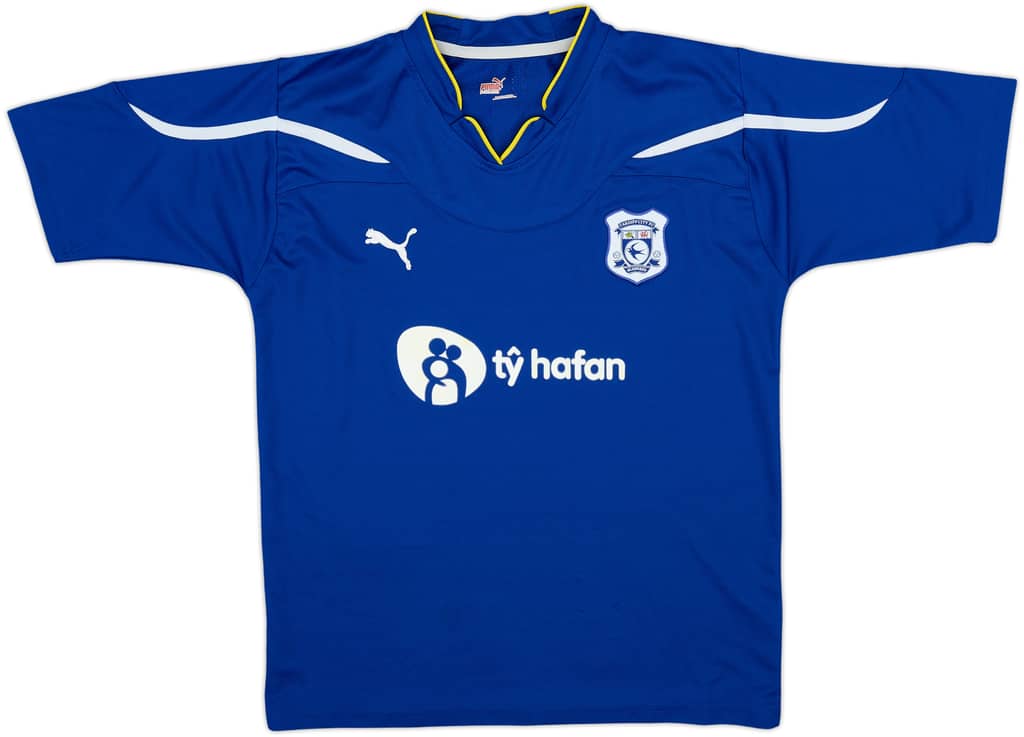 2010-11 Cardiff Home Shirt - 6/10 - (XL.Boys)