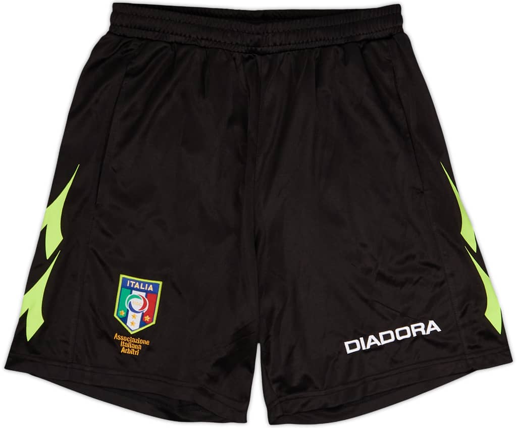 2013-14 Italy Diadora Referee Shorts - 10/10 - (S)