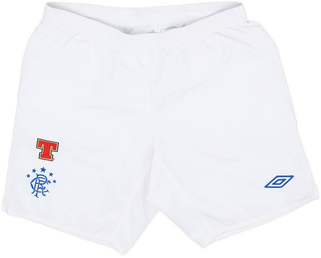 2010-11 Rangers Home Shorts - 8/10 - (L)
