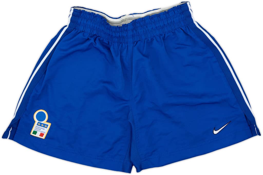 Pantalones cortos de local de Italia 1998-99 - 10/10 - (L. Niños)