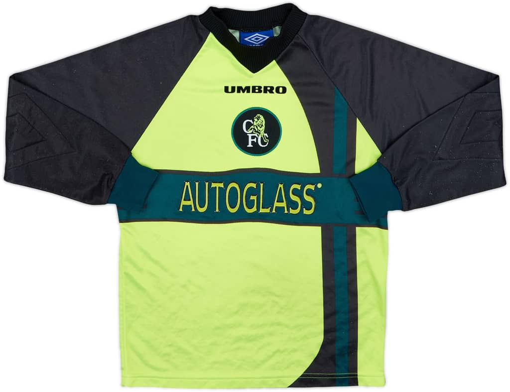 Camiseta de portero del Chelsea 1997-99 - 7/10 - (M. Niños)