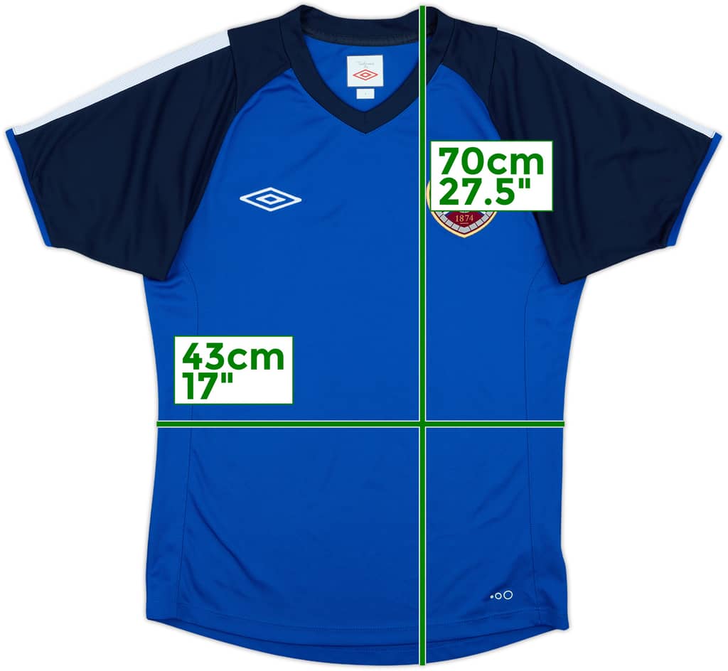 2010-11 Hearts Umbro Training Shirt - 8/10 - (S)