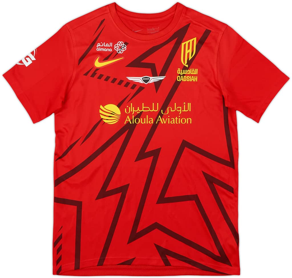 2024–25 Al-Qadsiah Home Shirt - 9/10 - (L.Boys)