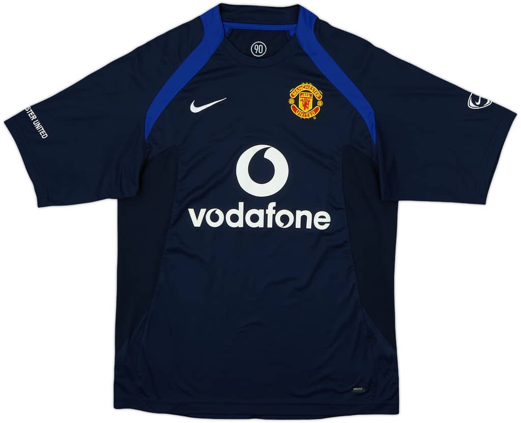 2005-06 Manchester United Nike Training Shirt - 9/10 - (S)