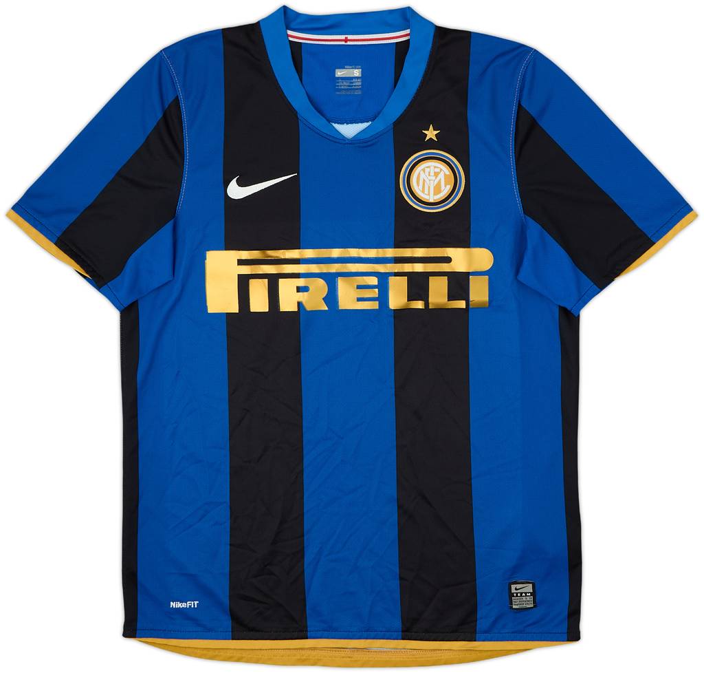 2008-09 Inter Milan Home Shirt - 6/10 - (S)