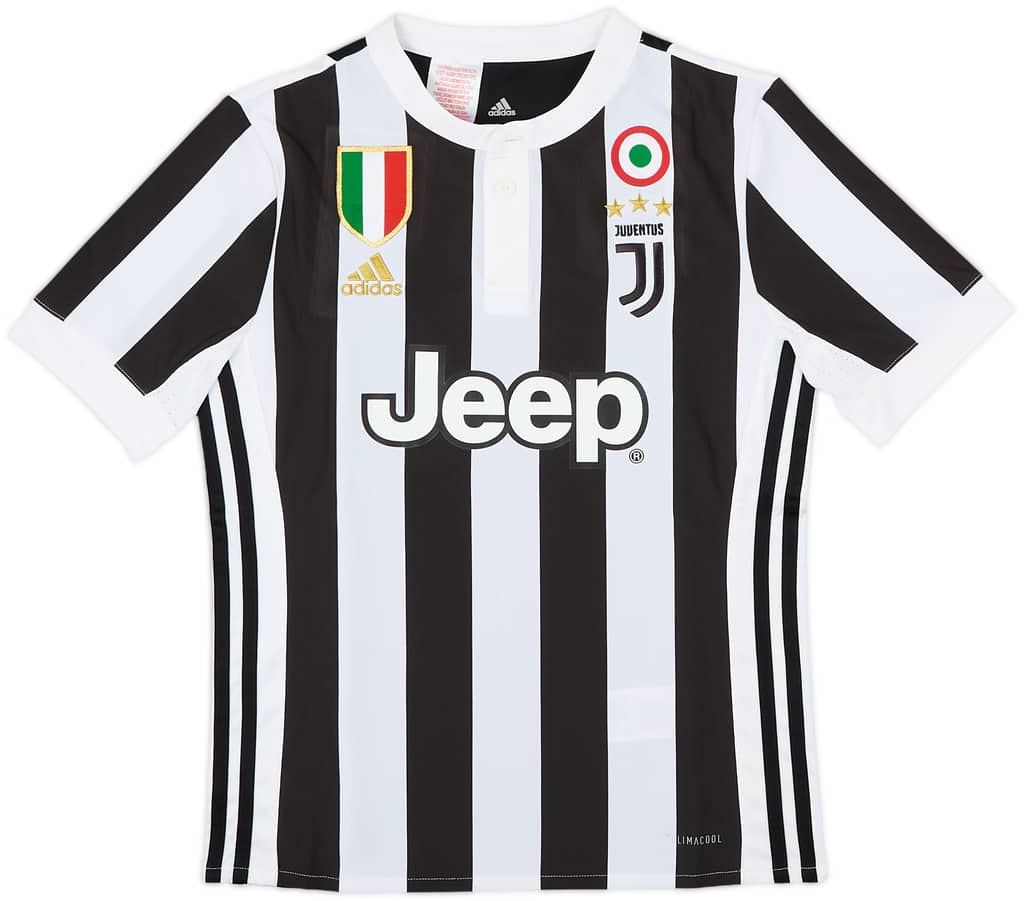 2017-18 Juventus Home Shirt - 8/10 - (M.Boys)