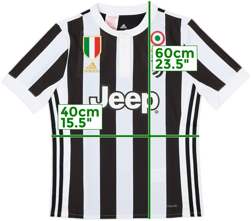 2017-18 Juventus Home Shirt - 8/10 - (M.Boys)